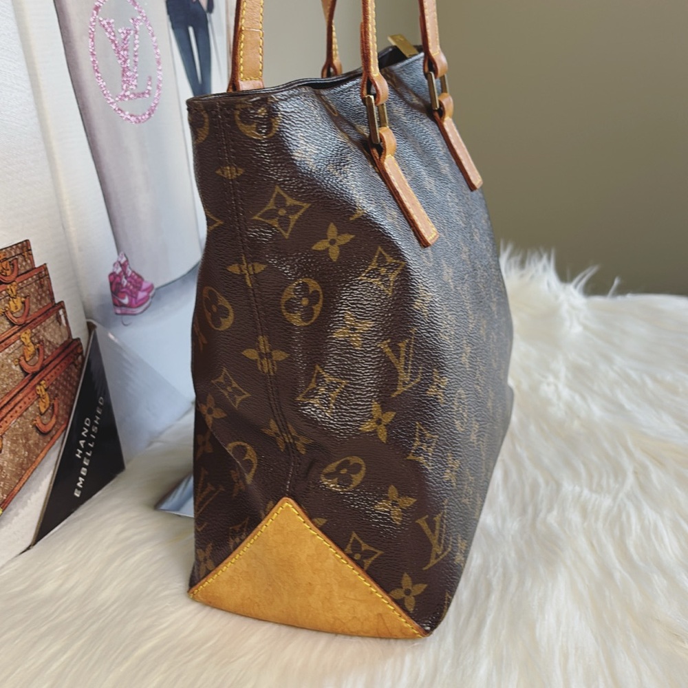 💃AUTHENTIC LOUIS VUITTON CABAS PIANO HANDBAG TOTE PURSE MONOGRAM DU0092 - Picture 3 of 11